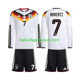 Jalkapallo Pelipaidat/Peliasut Saksa Kai Havertz 7 Lasten Kotipaita World Cup 2026 Pitkähihainen